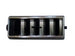 1969 - 1974 Nova Dash Air Vent Outlet Louver Center Insert, Chrome Edge