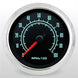 60s Muscle Custom 6 Gauge Set, Speedo, Tach, Volt, Oil, Water and Fuel with Polished Aluminum Bezels, Angle 3