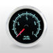 60s Muscle Custom 6 Gauge Set, Speedo, Tach, Volt, Oil, Water and Fuel with Polished Aluminum Bezels, Angle 7