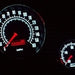60s Muscle Custom 6 Gauge Set, Speedo, Tach, Volt, Oil, Water and Fuel with Polished Aluminum Bezels, Angle 8