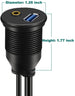 USB and Auxiliary Input with 36" Extension Cable, Angle 4