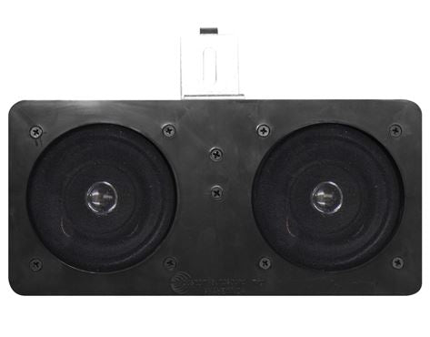 Center Dash Dual Front Speaker for models Without Air Conditioning, Angle 2