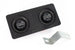 1968 - 1969 Chevelle and 1968 - 1972 Nova PREMIUM Pioneer Dual Center Dash Stereo Speakers, W/O Air