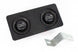1968 - 1969 Chevelle and 1968 - 1972 Nova PREMIUM Pioneer Dual Center Dash Stereo Speakers, W/O Air