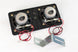 1968 - 1969 Chevelle and 1968 - 1972 Nova PREMIUM Pioneer Dual Center Dash Stereo Speakers, W/O Air, Angle 2