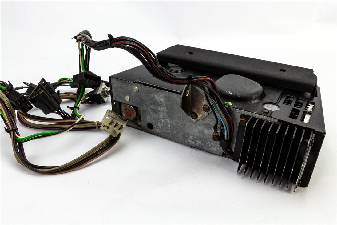 1969 Chevelle or Nova Dash Mounted 8 Track Tape Player, Original GM Used, 7307341, Angle 4
