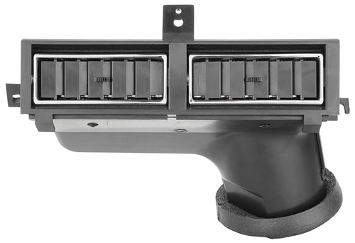 1970 - 1972 Chevelle Air Conditioning Center Dash Vent Outlet Duct Assembly