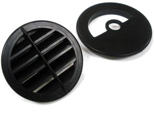 Air Conditioning Dash Air Vent Round Push In Outlet, Each, Angle 2