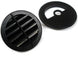 Air Conditioning Dash Air Vent Round Push In Outlet, Each, Angle 2