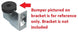 1970 - 1972 Chevelle Door Glass Window Stop Bouyant Rubber Bumper for Lower Stop Bracket, Each