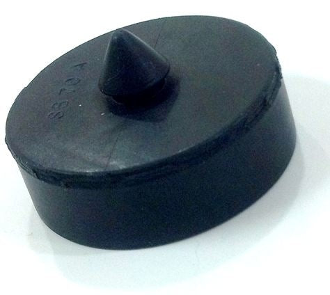 1970 - 1972 Chevelle Door Glass Window Stop Bouyant Rubber Bumper for Lower Stop Bracket, Each, Angle 3