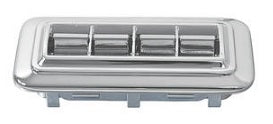 1966 - 1970 Power Window Switch 4-Way Master, Correct Chrome with Rounded Corners