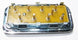 1966 - 1970 Power Window Switch 4-Way Master, Correct Chrome with Rounded Corners, Angle 2