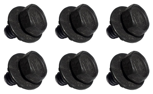 1966 - 1972 Door Handle Opening Mechanism Mounting Bolts Set, 6 Pieces