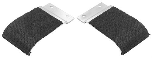 1968 - 1972 Chevelle Door Glass Guide Plates, Pair