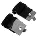 1970 - 1972 Chevelle Door Glass Guide Stabilizers, Pair, Angle 2