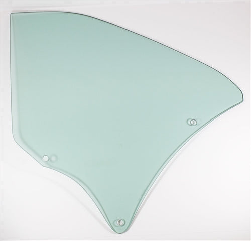 1966 - 1967 Chevelle Quarter Window Glass, LH Tinted 2 Door Hardtop