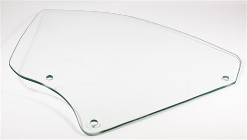 1966 - 1967 Chevelle Quarter Window Glass, LH, Clear, Convertible