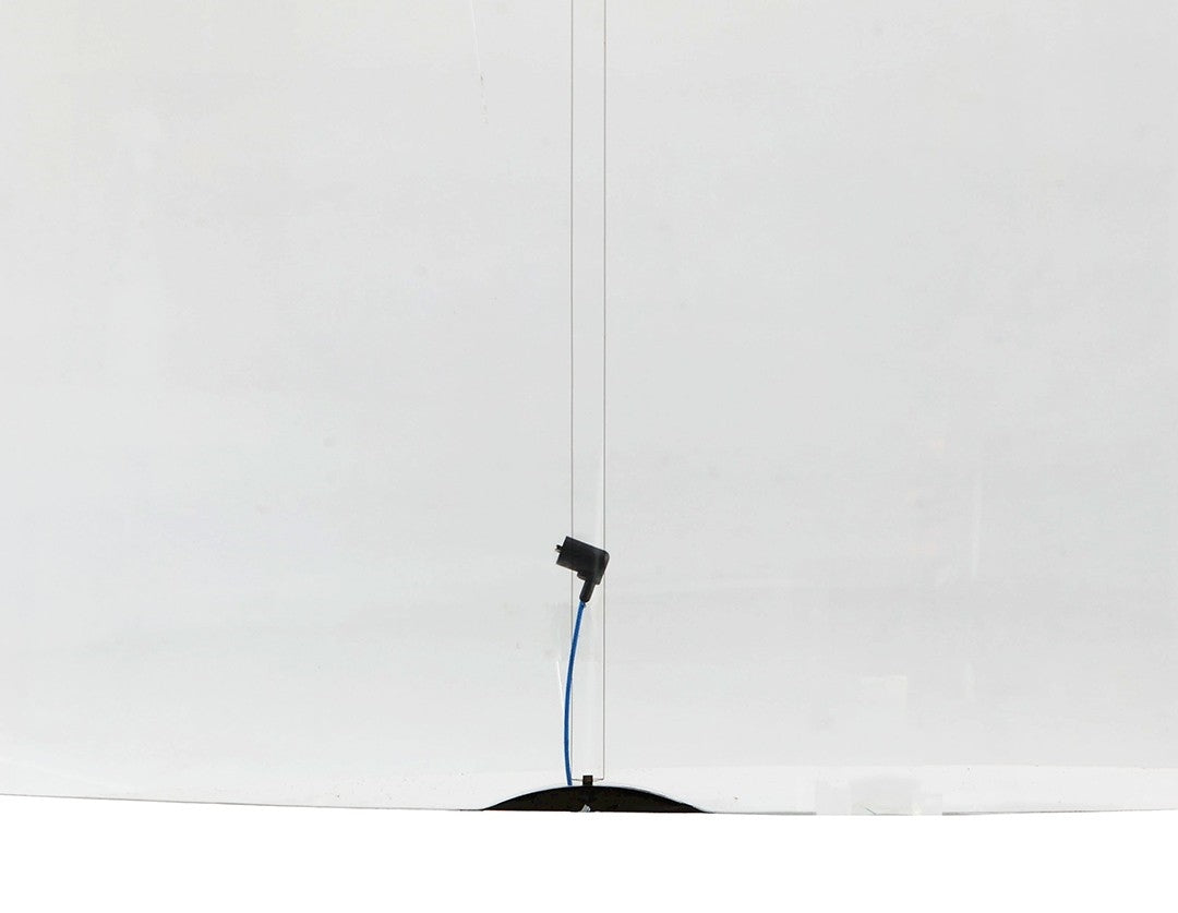 1968 - 1972 Chevelle Convertible Clear Windshield, With Antenna, Angle 3