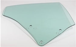 1970 - 1972 Chevelle Quarter Window Glass, Coupe, Tinted, RH Side