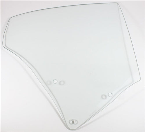 1970 - 1972 Chevelle Quarter Window Glass, Coupe, Clear, RH Side