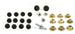 1970 - 1972 Chevelle Door Hardware Mounting Bolt Kit, 27 Pieces, Angle 2