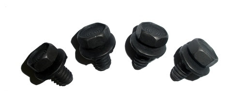 Door Glass Window Regulator Sash Channel Mounting Bolts with Washers, Set of 4