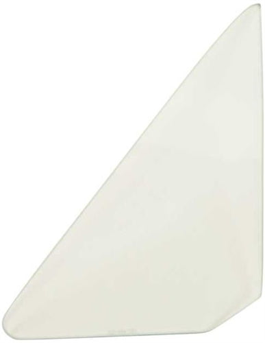 1968 - 1972 Nova Vent Wing Window Glass, Clear Left Hand
