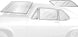 1968 - 1972 Nova Front Windshield Glass, Clear, Without Antenna, Angle 2