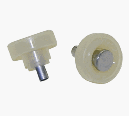 1966 - 1969 Door Glass Window Regulator Roller and Rivet, Each