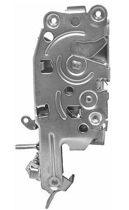 1969 - 1972 Nova Door Latch Mechanism, RH Right Hand, Passenger Side, Angle 2