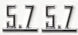 Custom 1965 - 1967 Chevelle or Nova 5.7 LS Engine Size Fender Emblems, Set