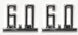 Custom 1965 - 1967 Chevelle or Nova 6.0 LS Engine Size Fender Emblems, Set