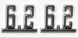 Custom 1965 - 1967 Chevelle or Nova 6.2 LS Engine Size Fender Emblems, Set