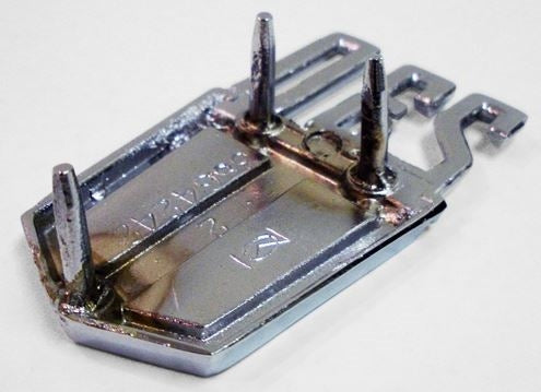1965 - 1967 Chevelle Fender Emblem, "230" Engine Size Shield, Each, Angle 2