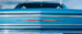 1966 Chevelle Malibu Rear Body Tail Light Panel Emblem Insert Plastic, Angle 2