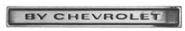 1969 Chevelle Header Panel Emblem By Chevrolet