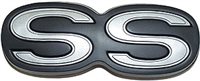 1971 - 1972 Chevelle Rear SS Bumper Emblem