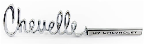 1971 - 1972 Chevelle by Chevrolet Trunk Deck Lid Emblem