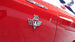 1965 - 1967 Chevelle Front Fender Emblems "383", Each, Angle 2