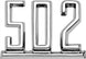 1965 - 1967 Chevelle Custom Chrome 502 Fender Emblem, Each