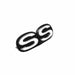 1968 - 1972 Nova Grille Emblem, Super Sport SS with Correct Flat Spot, Angle 3
