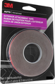 3M Double Sided Tape for Emblems and Trim, 1/4 in X 15 ft, Angle 2