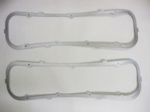 1968 - 1972 Nova Valve Cover Gaskets, Big Block, Cork with Silver Sealant, Pair