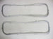 1968 - 1972 Nova Valve Cover Gaskets, Big Block, Cork with Silver Sealant, Pair