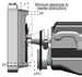 1966 - 1972 Chevelle or Nova Engine Cooling Fan, Heavy Duty, 17 Inch for Fan Clutch, Angle 4