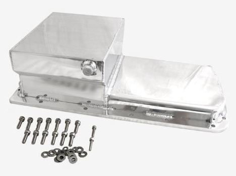 New TSP GM LS, LSX, Fabricated Oil Pan, Rear Sump, Angle 2