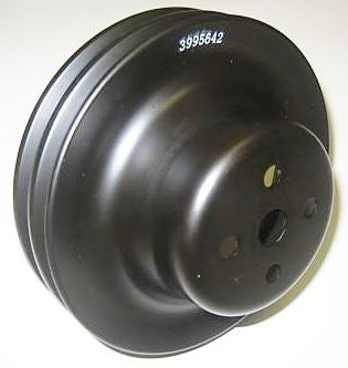 1967 - 1968 Chevelle or Nova 2 Groove Water Pump Pulley, Replaces 3995642