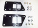LS Engine Conversion Mount Adapter Brackets with Hardware, Billet Aluminum Black Anodized