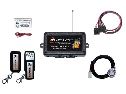 RFID Push Button Start System for Vehicles w/o Power Door Locks, PBS-I
